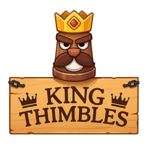 King Thimbles Game Logo
