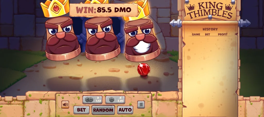 King Thimbles Gameplay Step 4